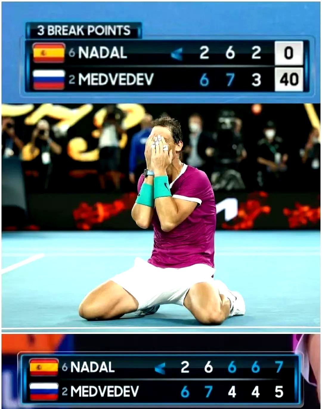 拉沃尔杯绝杀年终总决赛，纳达尔刷新纪录